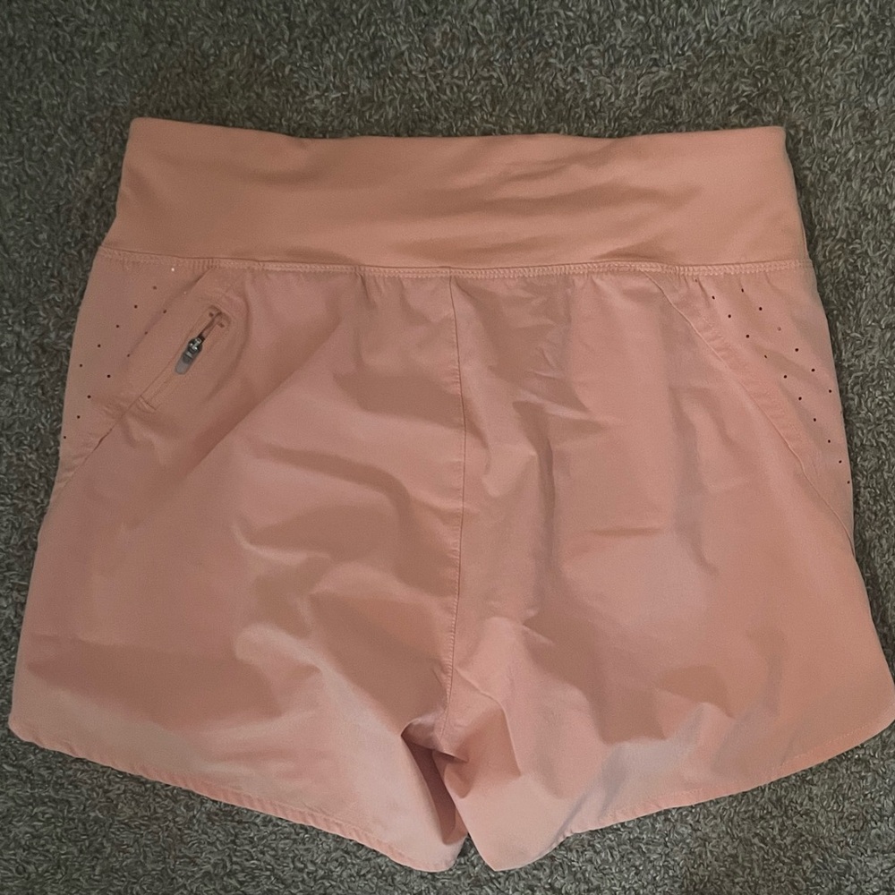 Nike Pink Athletic Shorts Streamlined Design
